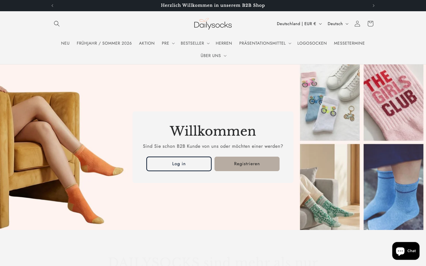 Daily Socks Homepage