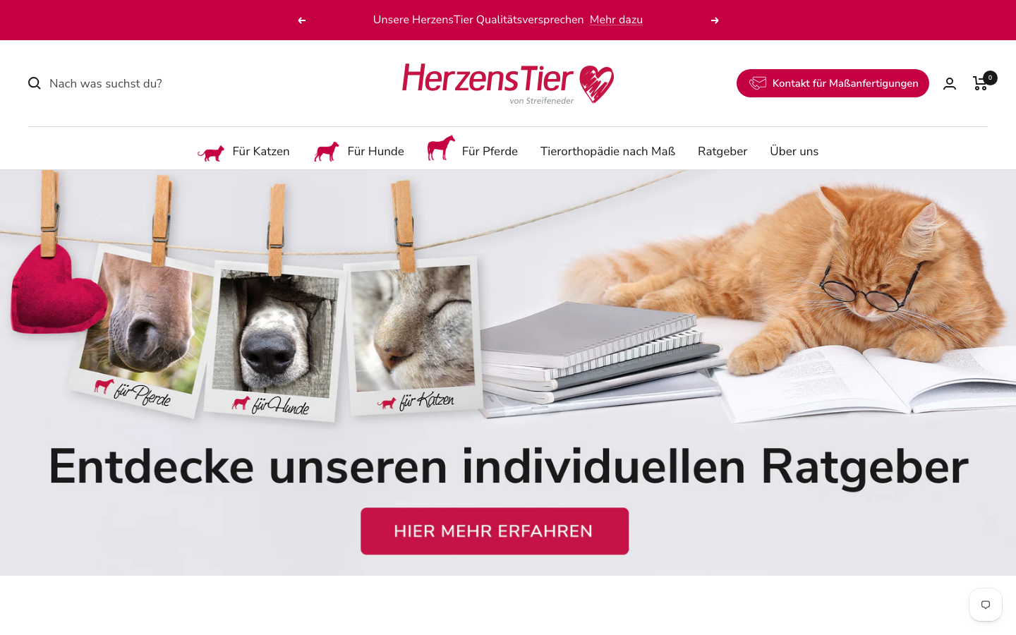 Herzenstier Homepage